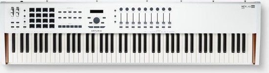 Arturia KeyLab 88 MkII - White - MIDI controller, wit