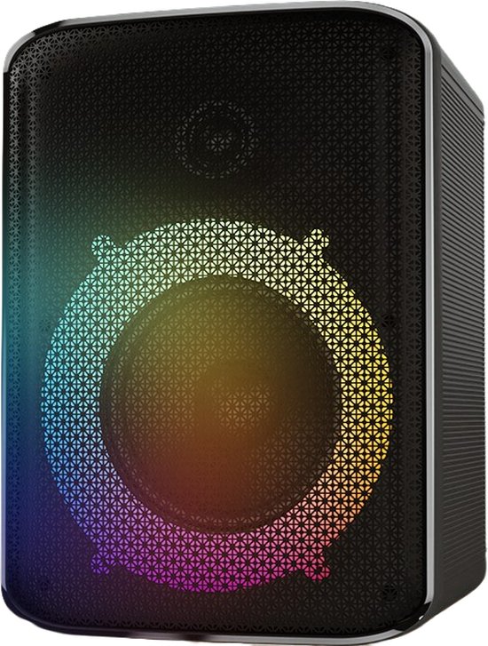 HiFuture Event Speaker - Draadloze Speaker met Powerbank voor Buiten Functie, Draagbare luidspreker met RGB-Licht, Tweeweg Geluidssysteem e Bass Boost-functie - Ultieme Party Bluetooth Speaker