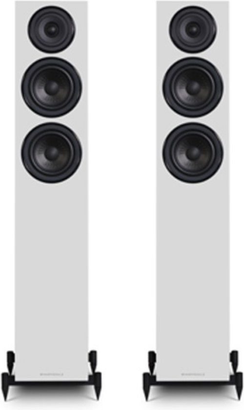 Wharfedale Diamond 12.3 – Vloerstaande luidsprekers – Klartity TM drivers– Resonantiecontrole - Licht Eiken (per paar - 2 stuks)