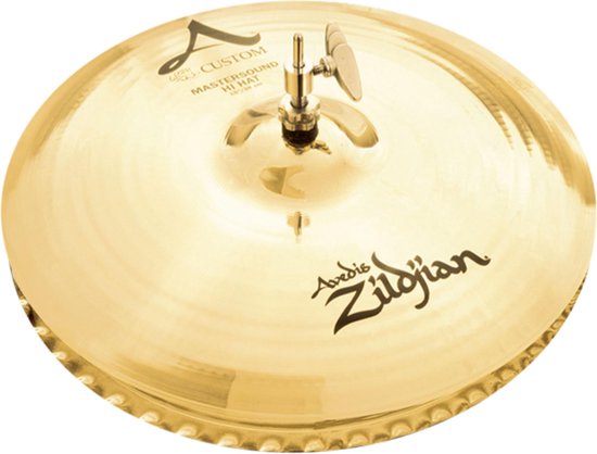 Zildjian 15 A Custom Mastersound Hihats - Hihat cymbal pair