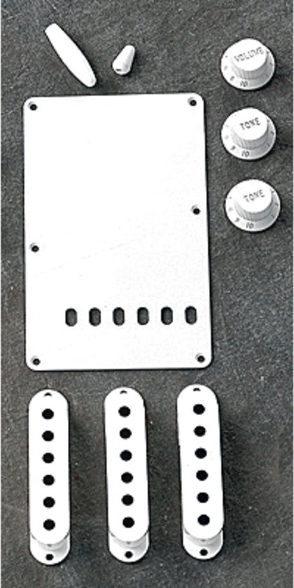 Fender Strat Accessory Kit wit - Gitaaronderdeel