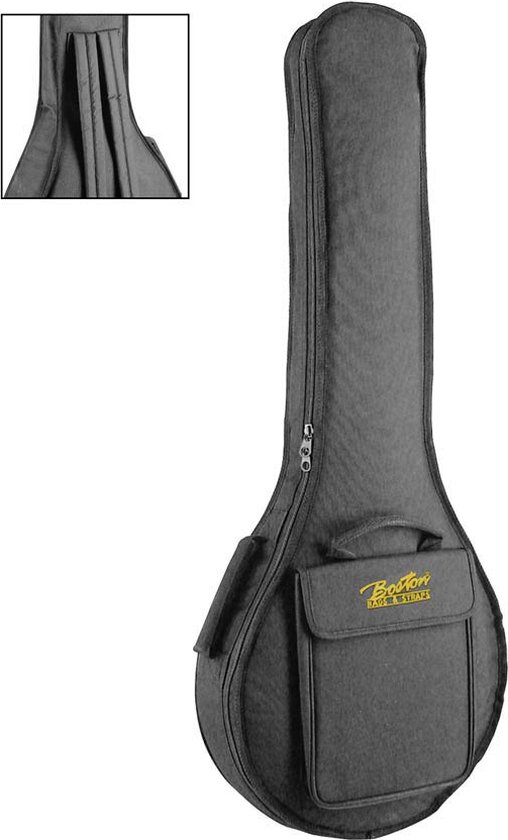 Banjotas tenorbanjo of gitaarbanjo Boston TB-21 gevoerd 21 mm Zwart