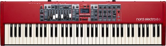 Nord Electro 6D 73 - Stage piano, 73 toetsen, Waterfall, semi-gewogen