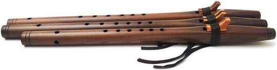 SoundScape Native American Fluit (A, G, F#) - Donker Cederhout G