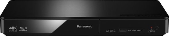 Panasonic DMP-BDT184EG - Blu-Ray speler - 3D - Zwart