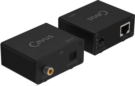 Cavus - Extender digitaal audio over CAT