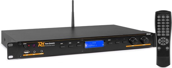 DAB radio met Bluetooth - Power Dynamics PDC40 DAB+ & FM radio met Bluetooth en USB mp3 speler