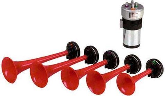 Luchthoorn 6-Tonig - 12 Volt - Godfather Melodie