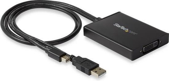 StarTech Mini DisplayPort naar DVI Dual-Link Actieve Adapter – USB gevoed