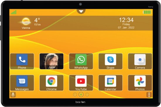 Beafon TAB-Lite TW10 32 GB 25,6 cm (10.1") 2 GB Wi-Fi 4 (802.11n) Android 11 Zwart