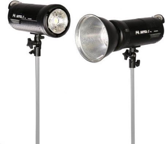 Falcon Eyes Studioflitsset Satel Two Kit op Accu voor Canon