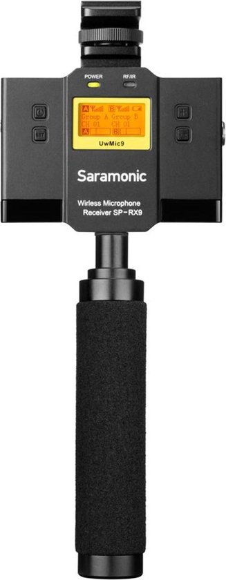 Saramonic UwMic9 SP-RX9 dual receiver om te gebruiken met uw mobiel of camera