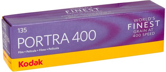 Kodak Portra 400 iso met 36 opnames - 5 pak - Professionele kleuren fotorolletjes voor analoge fotografie