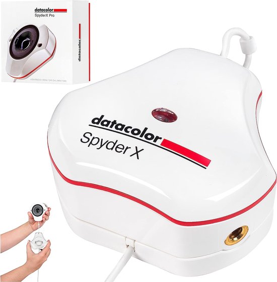 Datacolor - SpyderX Pro - Monitor Kalibratie - Ontwikkeld voor toegewijde fotografen en ontwerpers - Premium