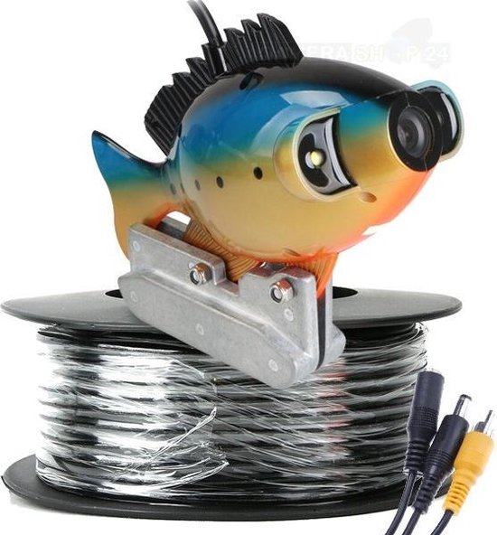 Onderwater Camera - Vis Camera - 1000tvl - 20 Meter Kabel - Inspectiecamera - Hengelsport Camera - Optimale Stabilisatie in Water