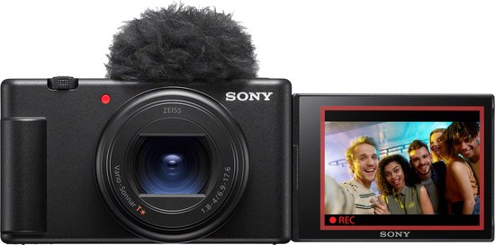 Sony Vlog camera ZV-1 II - Compact camera - 4K Video - Zwart