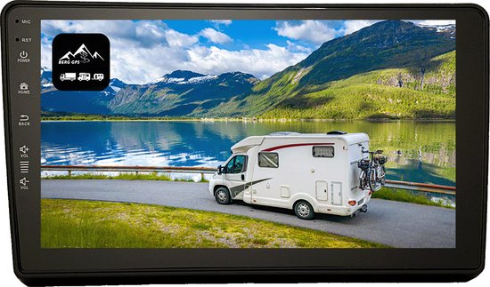 BergGPS - FD-9000 – 9-inch- Camper Navigatie voor Peugeot Boxer/Citroen Jumper/ Fiat Ducato 2006-2021 - DAB - Bluetooth - Carplay / Android Auto
