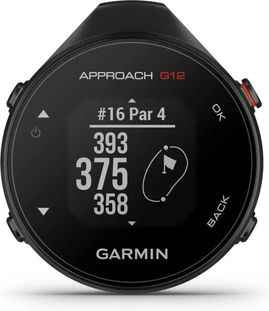 Garmin Approach® G12 GPS-Golftoestel - Klein en Compact - Met Trackingsmogelijkheden - Tot 30 uur