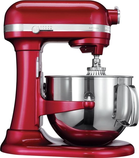 Kitchenaid Artisan 5KSM7580XECA - Keukenrobot 6,9 L - Appelrood