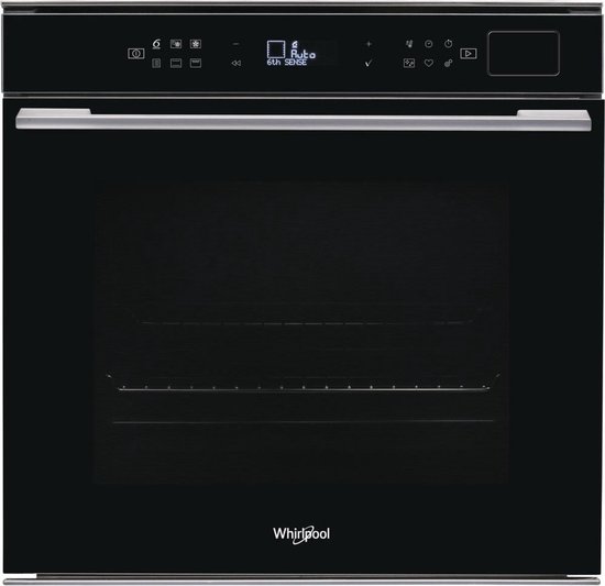 Whirlpool Combi-stoomoven | Model W7OS44S1PBL | Zwart | 73 liter | SteamSense