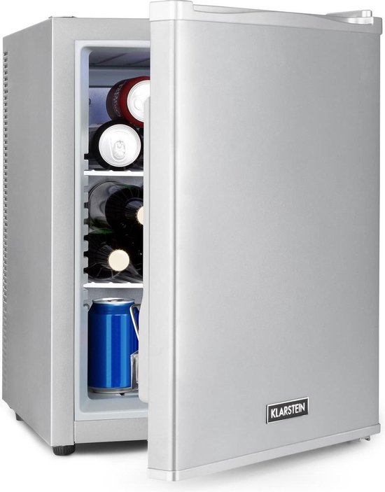 Klarstein Happy Hour 37 minibar 40 liter - drankenkoelkast - compressie-koelsysteem 5 - 15 °C -  LED-binnenverlichting - 23 dB
