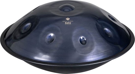 Handpan Sela SEL220 staal D kurd 440hz incl. hoes