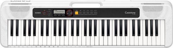 Casio CT-S200 WE - Beginners keyboard - 61 toetsen - USB - geschikt voor kinderen -  Gratis app Chordana Play