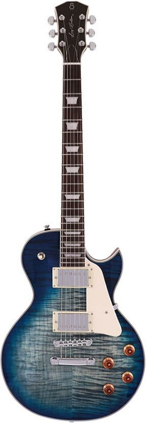 Elektrische gitaar Sire Guitars L7/TBL Transparant Blauw Larry Carlton