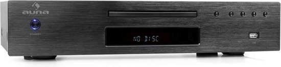 Auna MP3-CD-Speler - AV2-CD509 - USB - Zwart