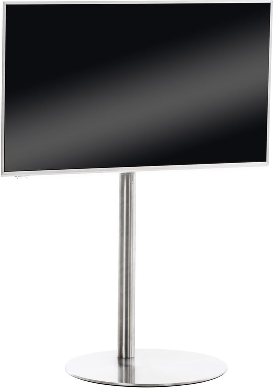 CLP Tv-standaard roestvrij staal rond