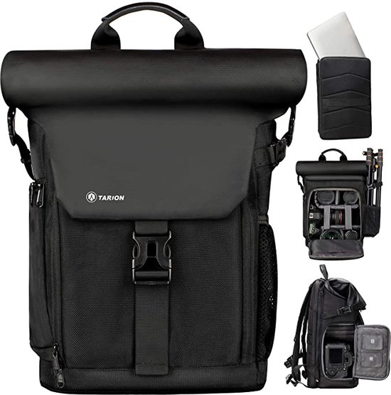Cameratas – luxe camera rugzak – duurzaam – lichtgewicht – ruim