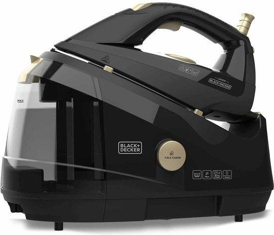 BLACK+DECKER BXSS2400E Stoomstrijkijzer - 2400W - 7 bar druk - 2 litertank - 130g/min continue stoom - Infinity systeem