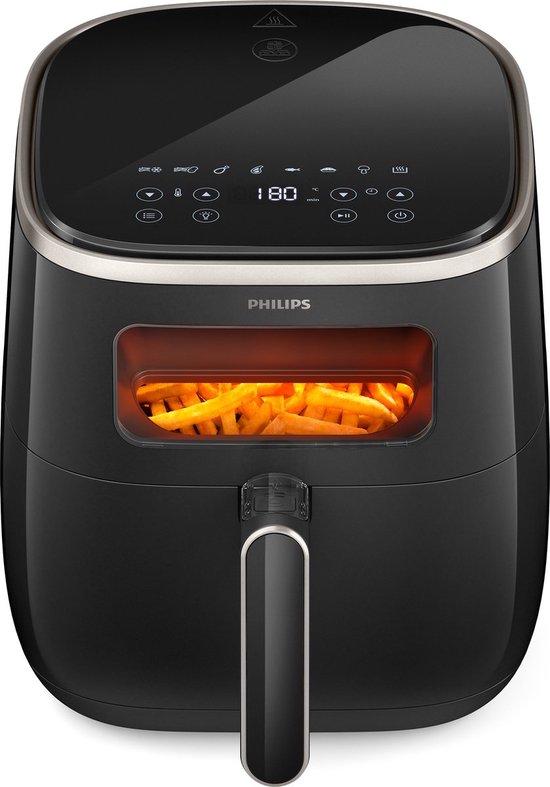Philips Airfryer XL HD9257/88 – Heteluchtfriteuse – met venster