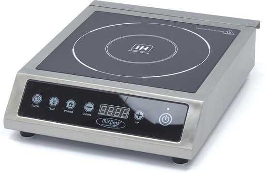 Maxima Inductie Kookplaat - Vrijstaand 3500 Watt- 1 Pit - ABS behuizing - Max 240 C