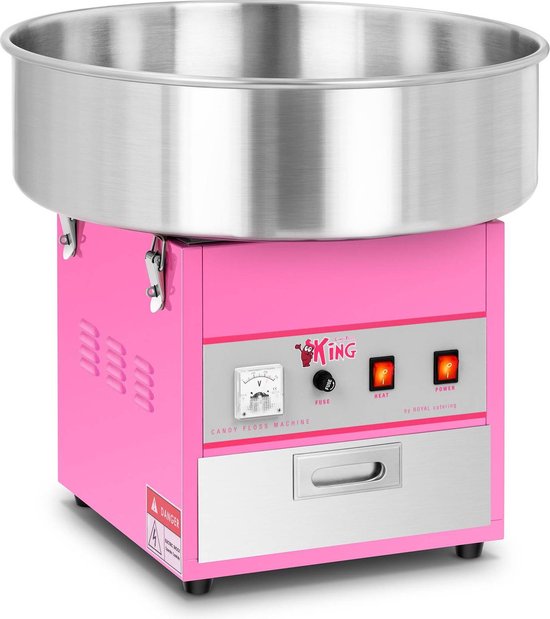 Royal Catering Suikerspinmachine - 1.200 Watt - 52 cm