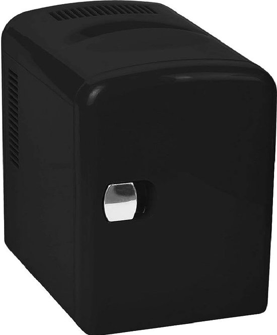 Mini Koelkast - Zwart - 4 L Koelkast - Minikoeling -