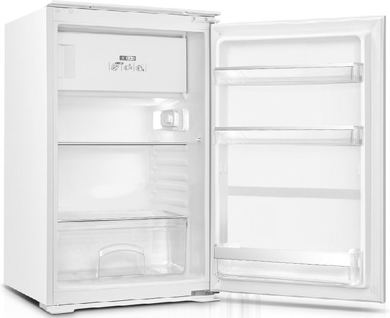 Frilec BERLIN088-3-E-040E - Koelkast - Inbouw - Met vriesvak - 104 Liter - Wit