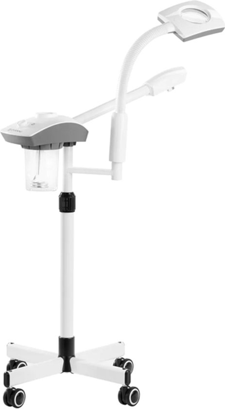 Vapozon Gezichtstomer op statief- Gezichtsauna - verrijdbaar