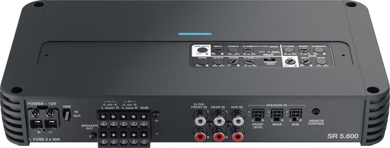 Audison SR 5.600 - 5 Kanaals versterker met 4x 75 Watt en 1x 300 Watt