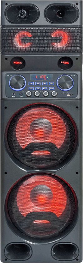 Ibiza Sound TS450 portable speaker met RGB LED verlichting