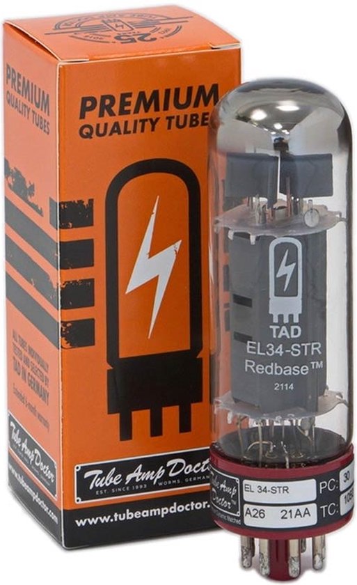 Selected power tubes TAD EL34STR/4 quartet