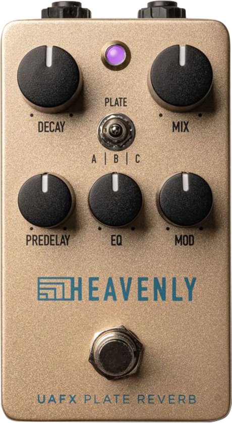 Universal Audio Heavenly Plate Reverb - Effect-unit voor gitaren