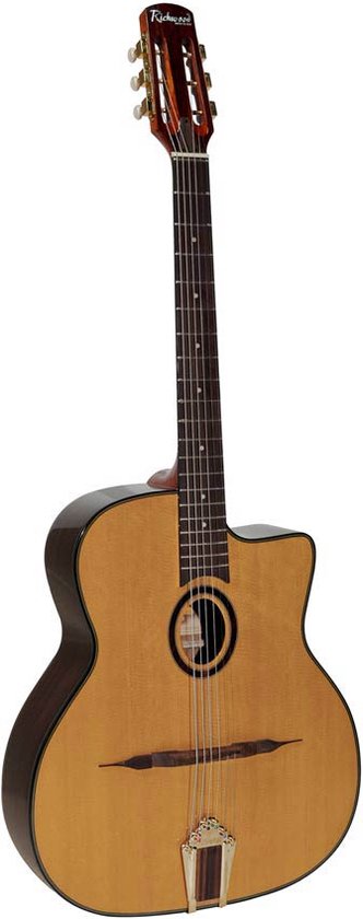 Akoestische gitaar Richwood Hot Club Solid O Jazz RM-150-NT