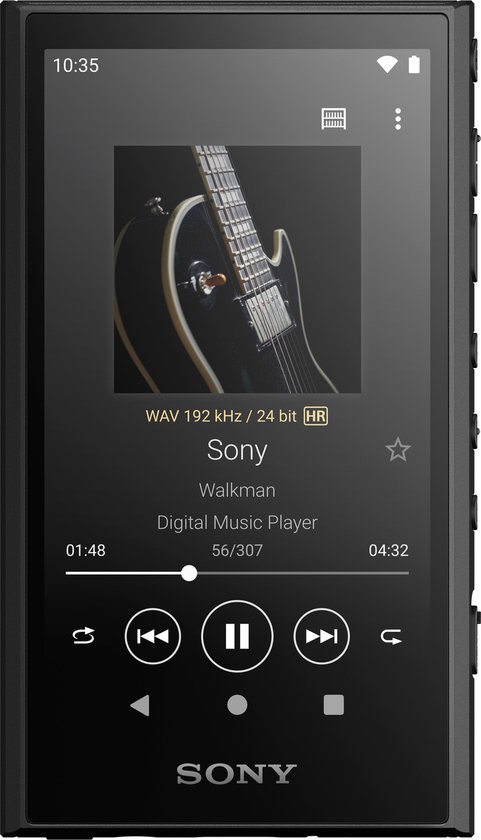 Sony Walkman NW-A306 - Touchscreen MP3-speler - 32GB - Zwart