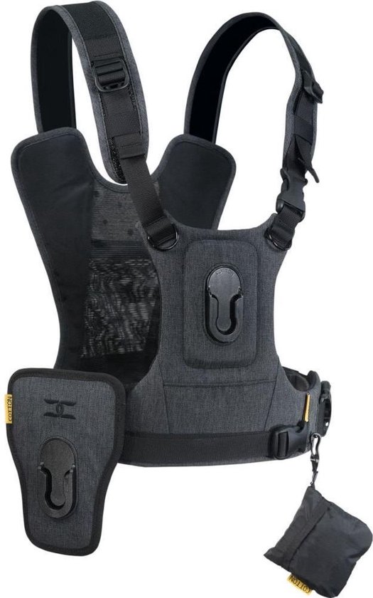 Cotton Carrier G3 Camera Harness 2 Charcoal Grey