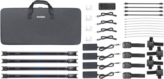 Godox TL60 RGB LED Tube Light (2.5', 4-Light Kit)