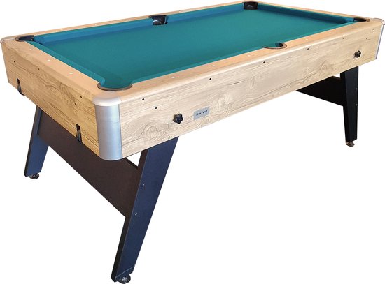 Pooltafel TopTable Magiq-Wood inklapbaar