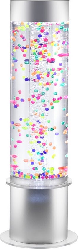 Sensorisch Bellenbuis 60 cm met Ballen en Afstandsbediening) - Bubbelbuis - Snoezellamp- Sensorische ruimte-Relaxen- Ontspannen- Zintuiglijke stimulatie- Decoratief- Klaslokaal