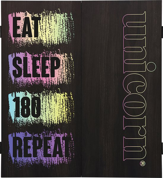 Unicorn Cabinet Maestro Black Eat Sleep 180 Repeat