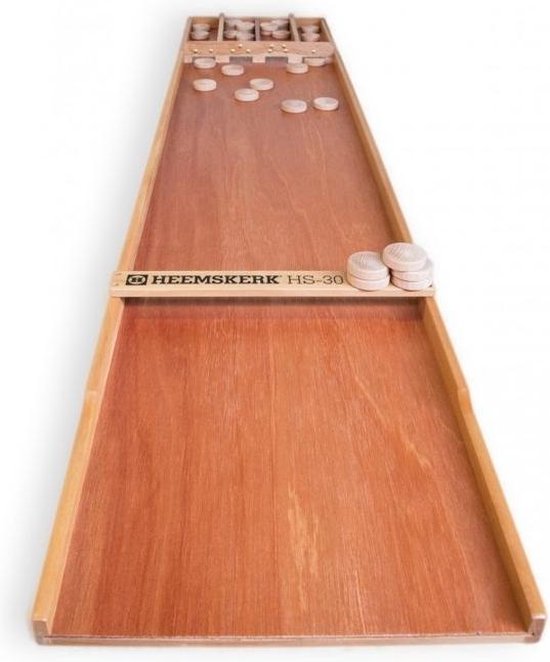 Heemskerk HS-30 Sjoelbak voor recreatief gebruik - Incl. 30 sjoelstenen